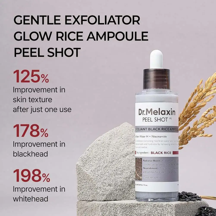 Korean Dr. Melaxin Exfoliating Essence Dead Skin Removal Oil Control Gentle Exfoliation Soften Improve Roughness Skin Care